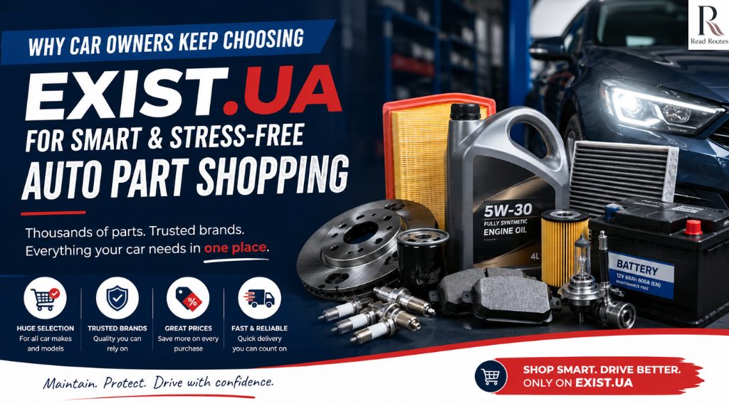 Why Car Owners Keep Coming Back to EXIST.UA for Auto Parts and Everyday Car Essentials
