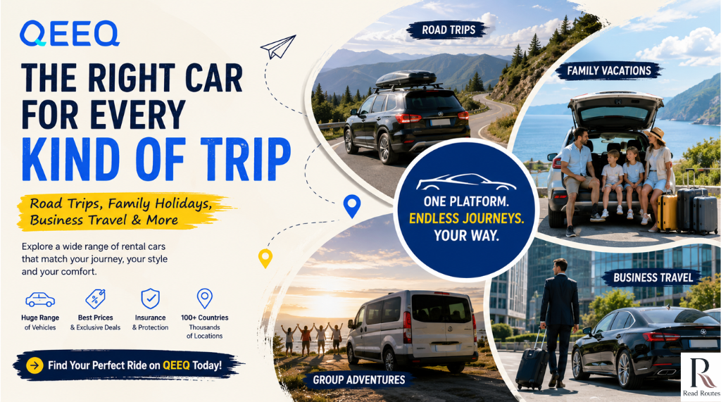 Best Rental Car Options on QEEQ for Road Trips, Family Vacations & Business Travel