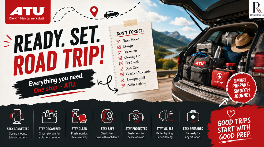 The Things Drivers Always Buy Right Before a Road Trip — And Why ATU Makes It So Easy