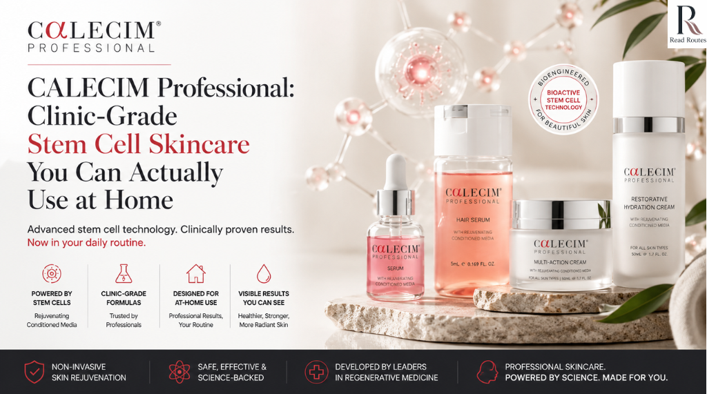 CALECIM Professional: Clinic-Grade Stem Cell Skincare You Can Actually Use at Home