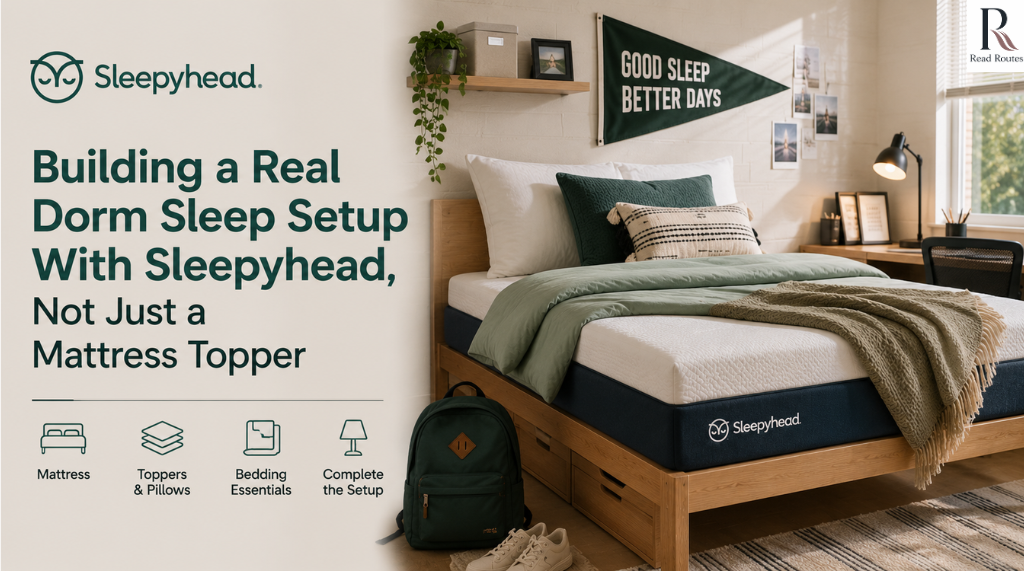 Building a Real Dorm Sleep Setup With Sleepyhead, Not Just a Mattress Topper