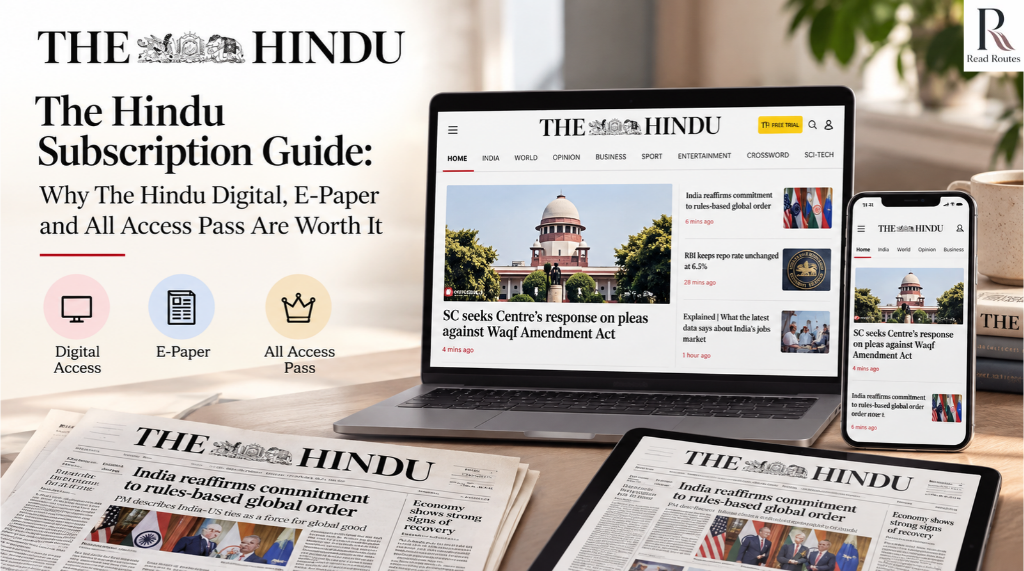 The Hindu Subscription Guide: Why The Hindu Digital, E-Paper and All Access Pass Are Worth It