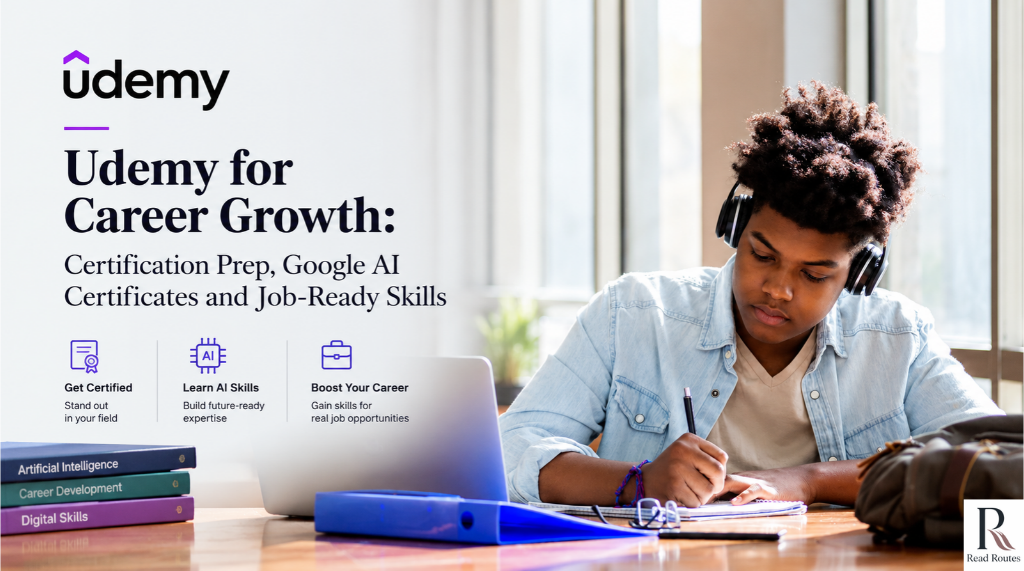 Udemy for Career Growth: Certification Prep, Google AI Certificates and Job-Ready Skills